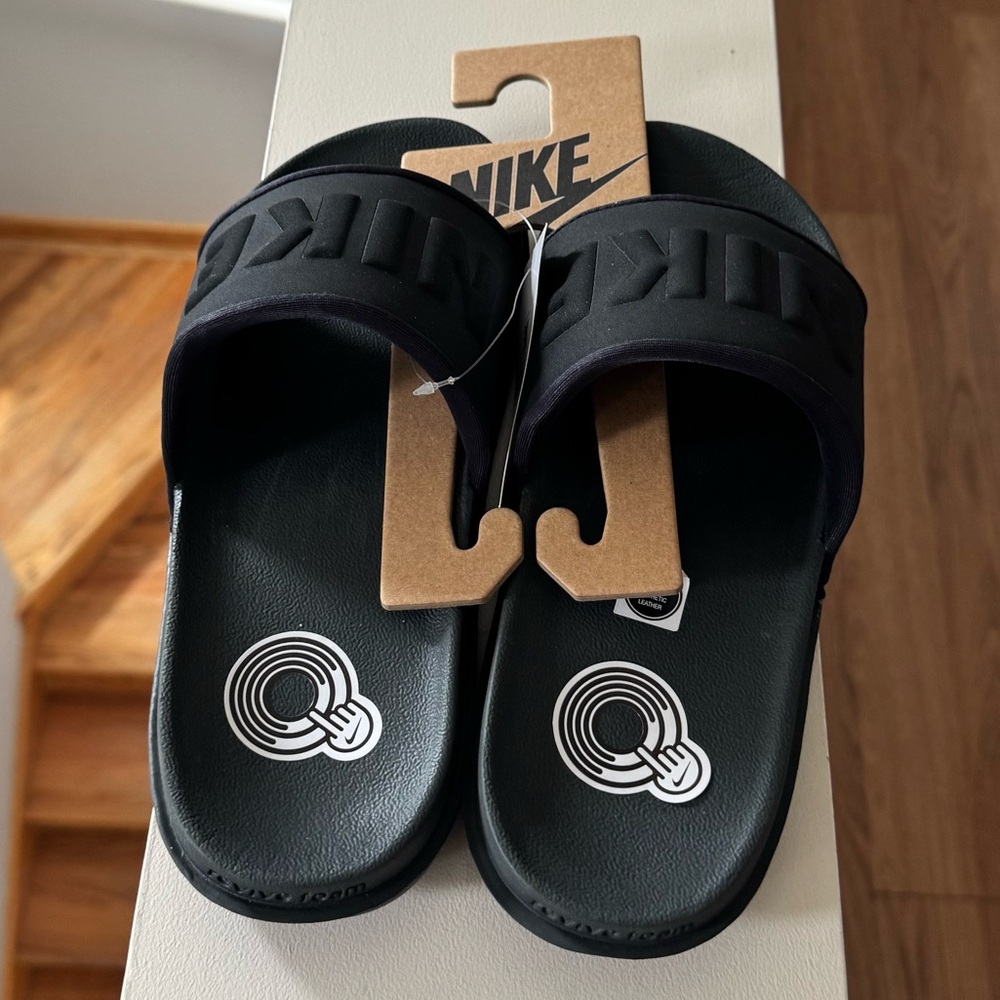 Brand new “Nike “(of court slide)slippers for women.Size-8,color black.🖤 - Picture 8 of 10